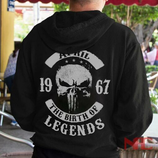 April 1967 The Birth Of Legends Hoodie (Back Side)