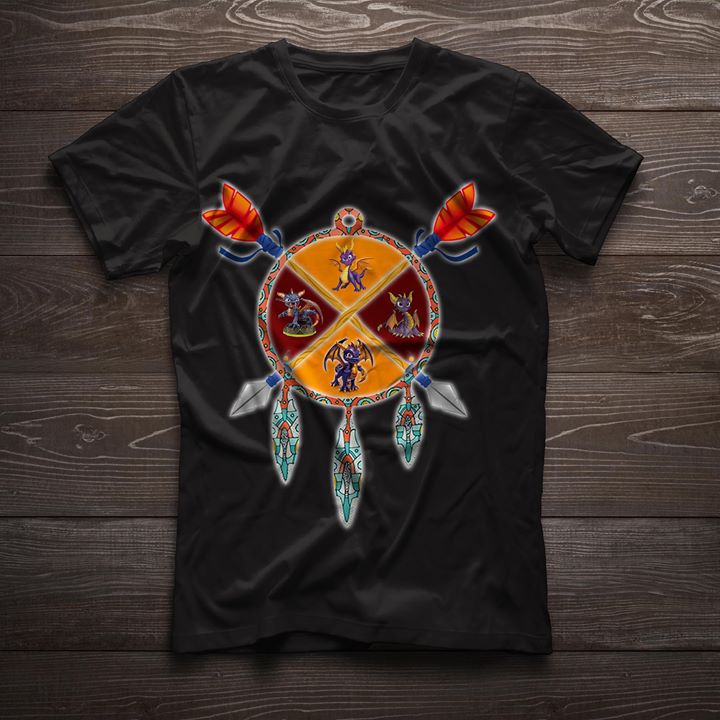 Arrow Dream Catcher And Purple Dragon Shirt Arrow Dream Catcher And Purple Dragon Shirt