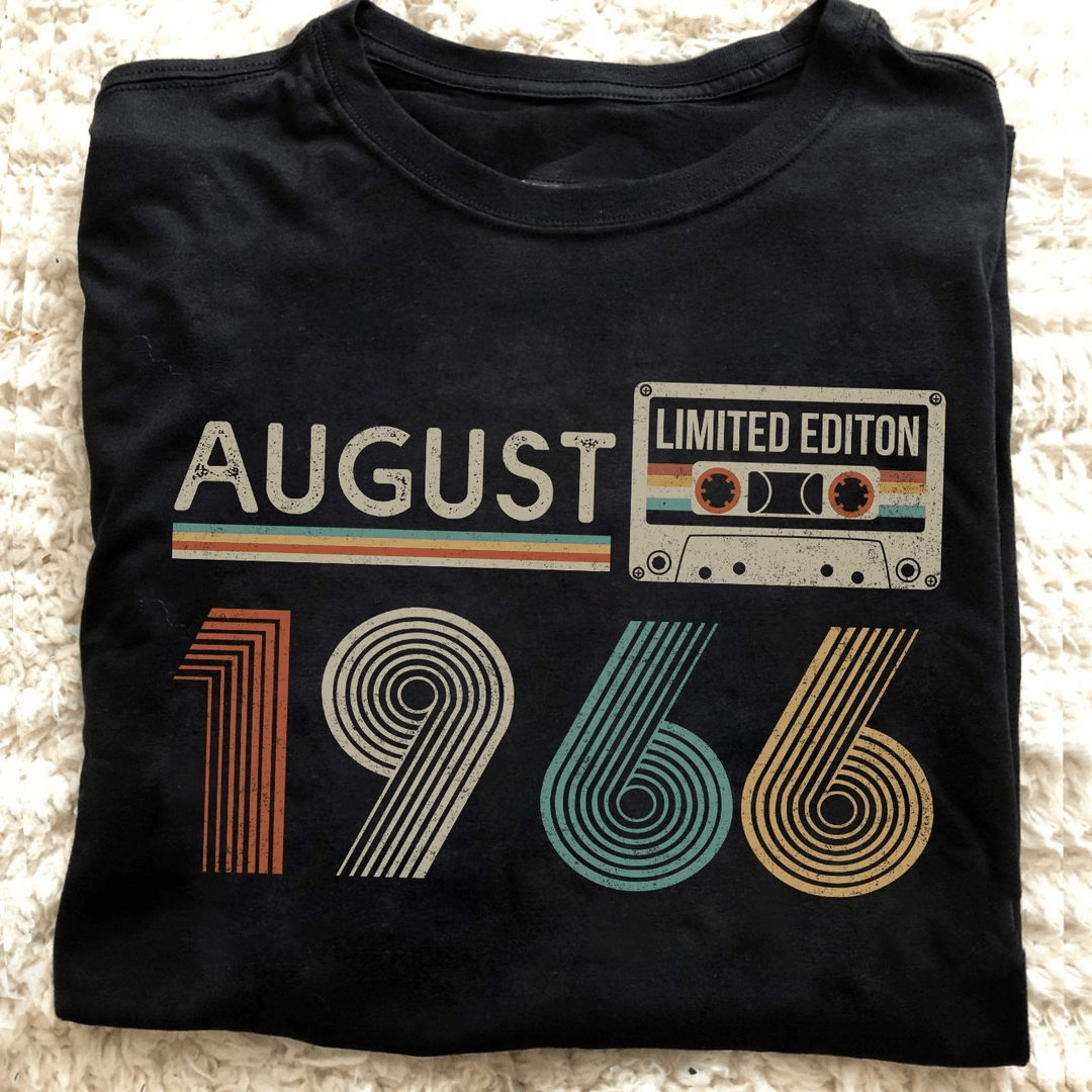 August Limited Edition 1966 T-Shirt August Limited Edition 1966 T-Shirt