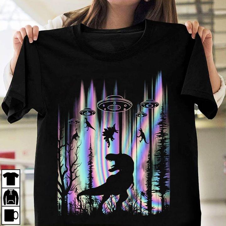 Aurora UFOs Different Kinds Of Dinosaurs Shirt Aurora UFOs Different Kinds Of Dinosaurs Shirt