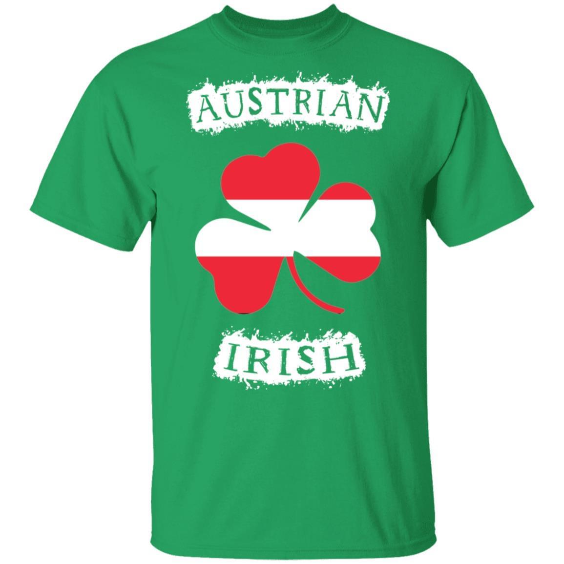 Austrian Irish Saint's Patrick Day Hometown Home Shirt Austrian Irish Saint's Patrick Day Hometown Home Shirt