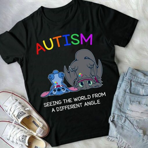 Autism Seeing The World From A Different Angle Shirt