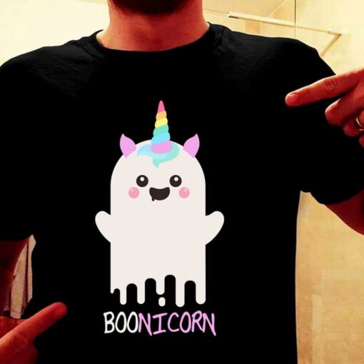 Basic Cute Cartoon Boonicorn Halloween Shirt