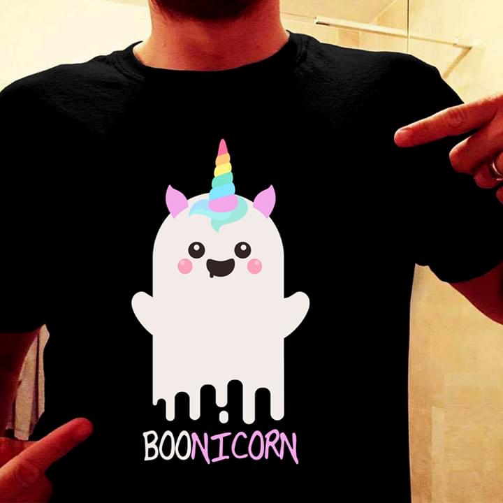 Basic Cute Cartoon Boonicorn Halloween Shirt Basic Cute Cartoon Boonicorn Halloween Shirt