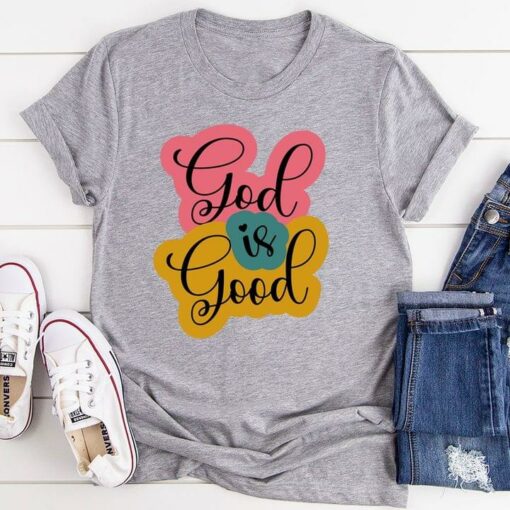 Basic God Is Good Jesus Religion Shirt