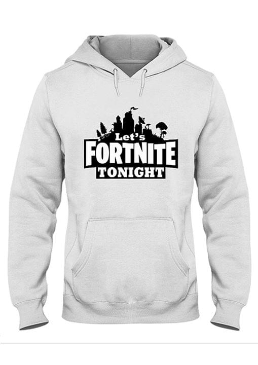 Battle Royal Game Let's Fortnite Tonight Hoodie Battle Royal Game Let's Fortnite Tonight Hoodie