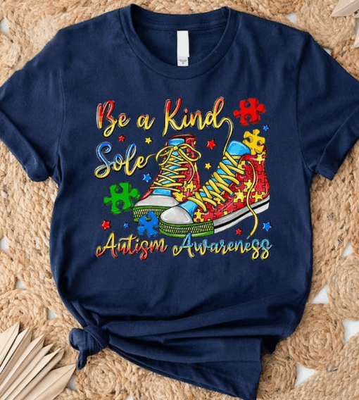 Be a Kind Sole Autism Awareness T-Shirt