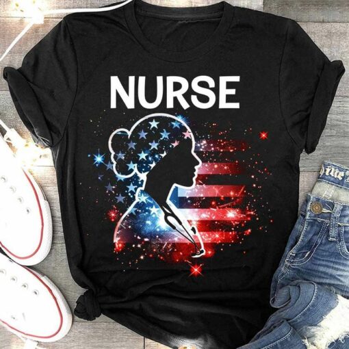 Beautiful American Nurse Day Shirt