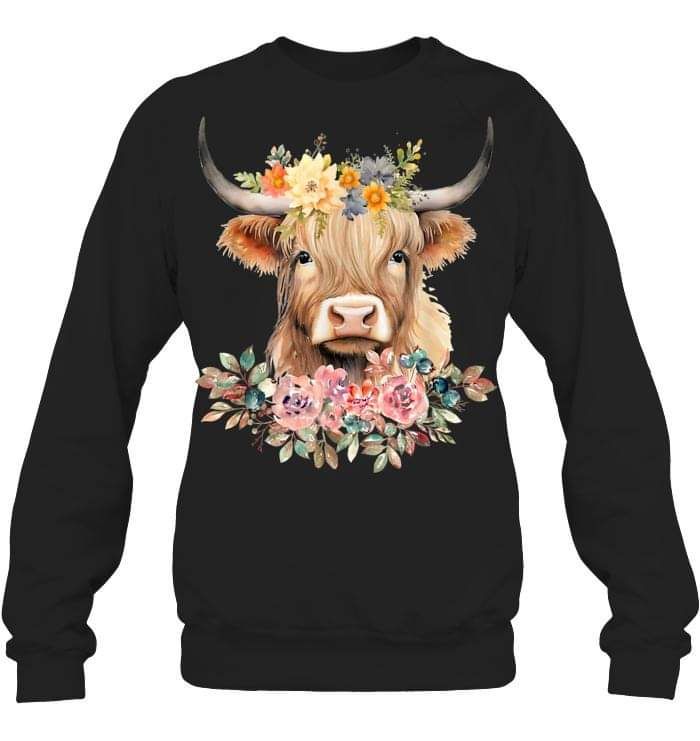 Beautiful Flower Cow, Farmer Shirt Beautiful Flower Cow, Farmer Shirt
