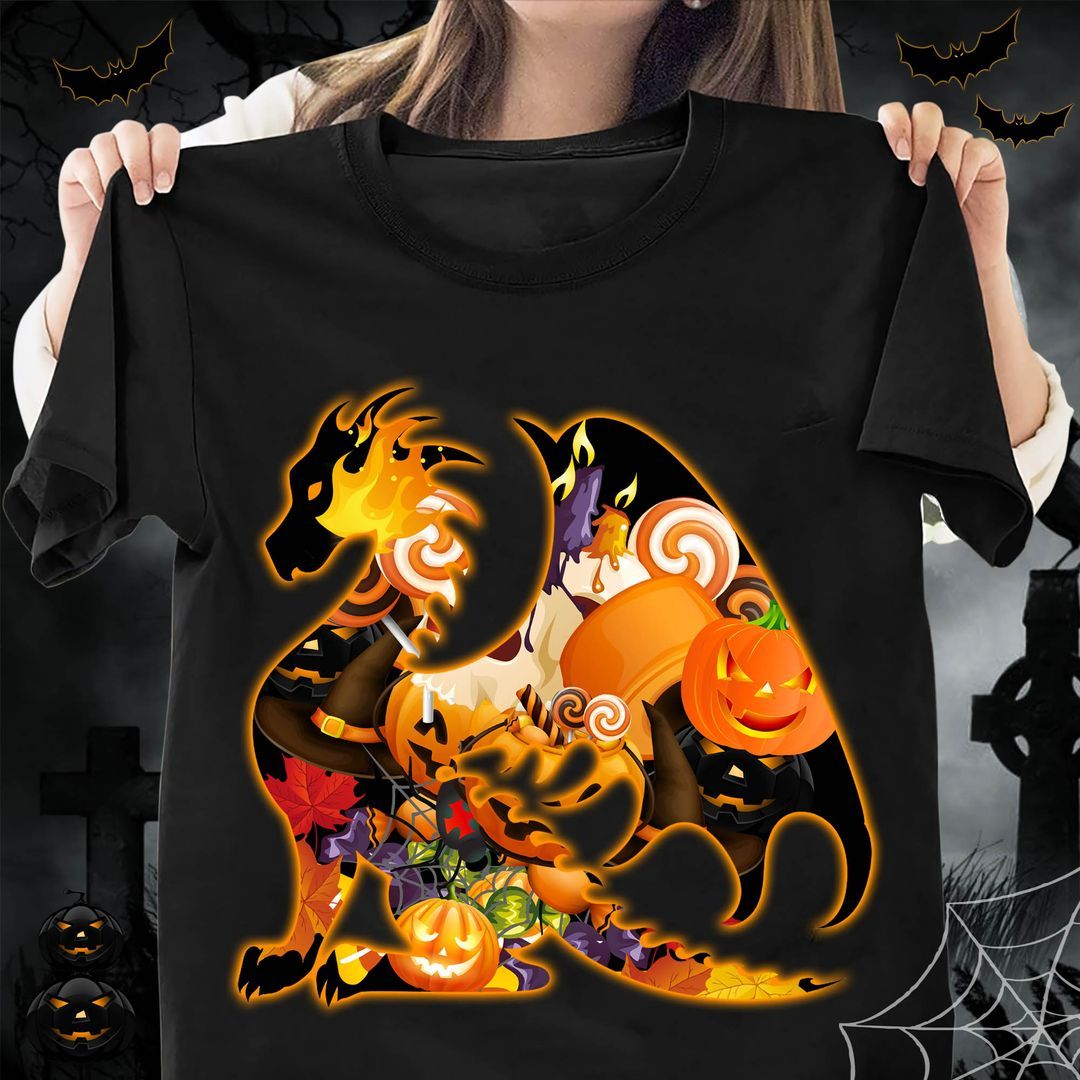Beautiful Halloween Dragon Art Shirt Beautiful Halloween Dragon Art Shirt