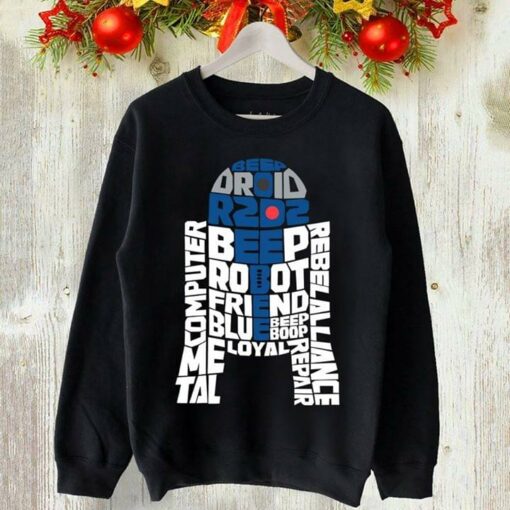 Beep Droid R2D2 Beep Robot Friend Blue Beep Boop Loyal Shirt