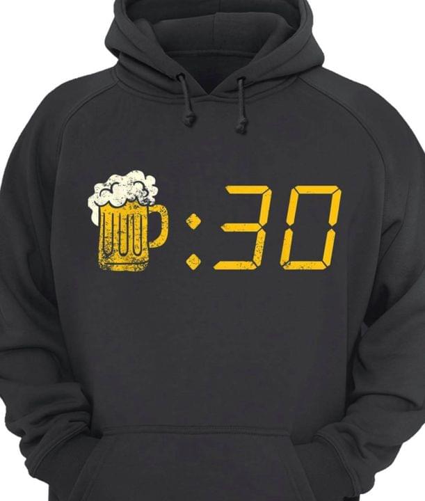 Beer 30 Clock Time Shirt Beer 30 Clock Time Shirt