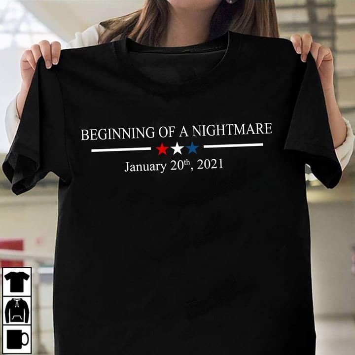 Beginning Of A Nightmare January 20th 2021 Colorful Stars Shirt Beginning Of A Nightmare January 20th 2021 Colorful Stars Shirt