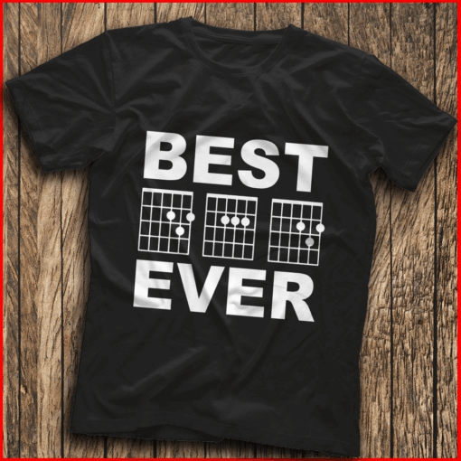Best Guitar Dad Ever T-Shirt