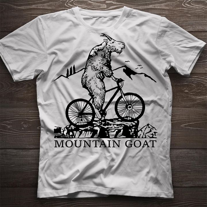 Bicycle Racer Style Moutain Goat Shirt Bicycle Racer Style Moutain Goat Shirt
