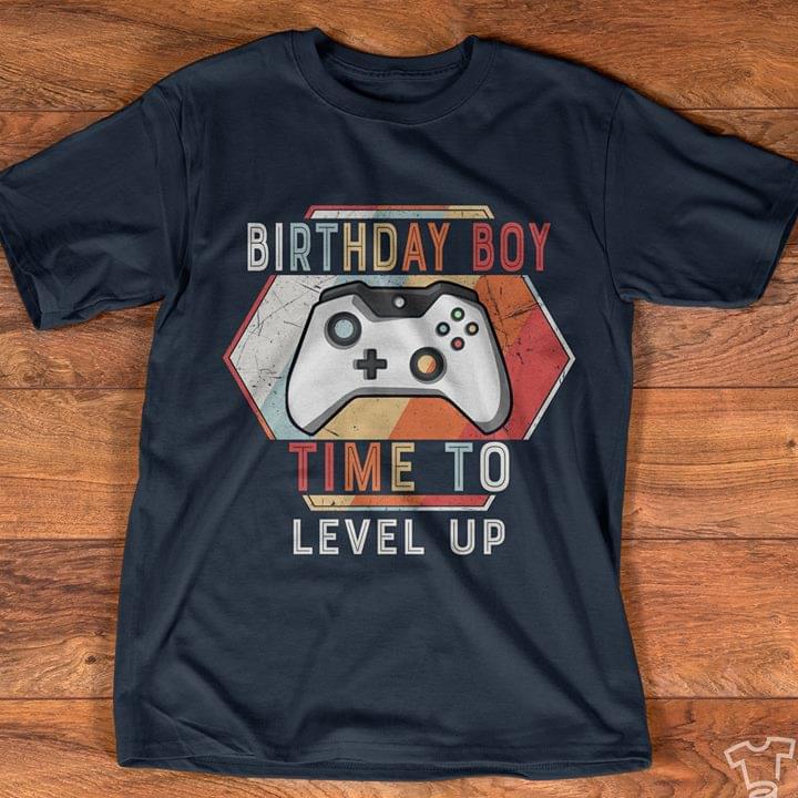Birthday Boy Time To Level Up Shirt Birthday Boy Time To Level Up Shirt