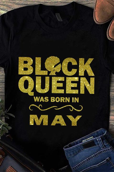 Block Queen Was Born In May Shirt Block Queen Was Born In May Shirt