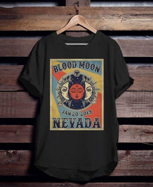 Blood Moon Jan 20, 2019 New Nevada Shirt