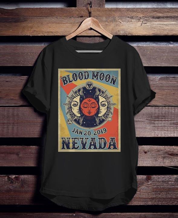 Blood Moon Jan 20, 2019 New Nevada Shirt Blood Moon Jan 20, 2019 New Nevada Shirt