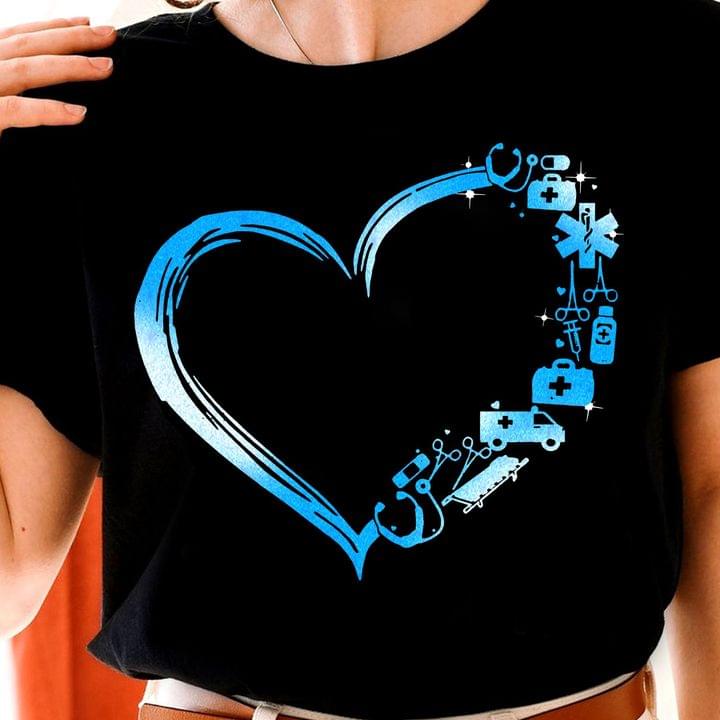Blue Hearts Medical Stuff Shirt Blue Hearts Medical Stuff Shirt