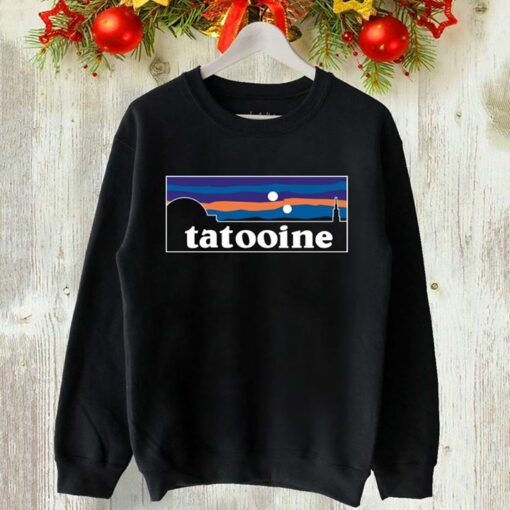 Blue Night And Double Moon Tatooine Shirt