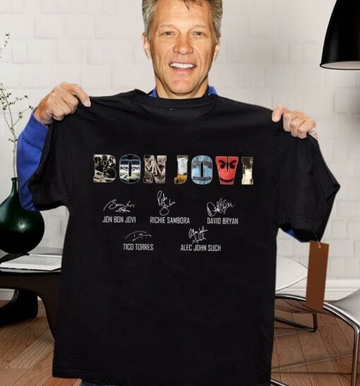 Bon Jovi Jon Bon Jovi Riche Sambora Shirt