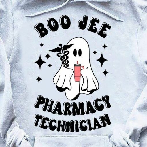 Boo Jee Pharmacy Technician, Nurse Halloween Shirt