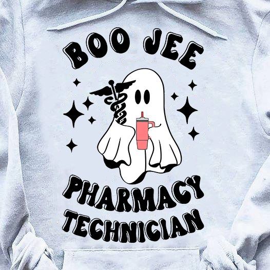Boo Jee Pharmacy Technician, Nurse Halloween Shirt Boo Jee Pharmacy Technician, Nurse Halloween Shirt
