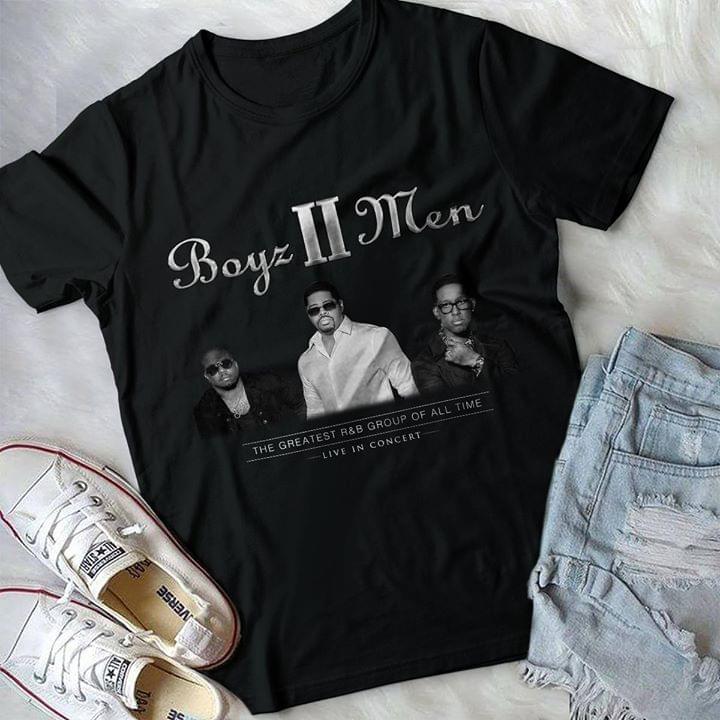 Boyz II Men The Greatest R&B Group Of All Time Live In Concert Shirt Boyz II Men The Greatest R&B Group Of All Time Live In Concert Shirt