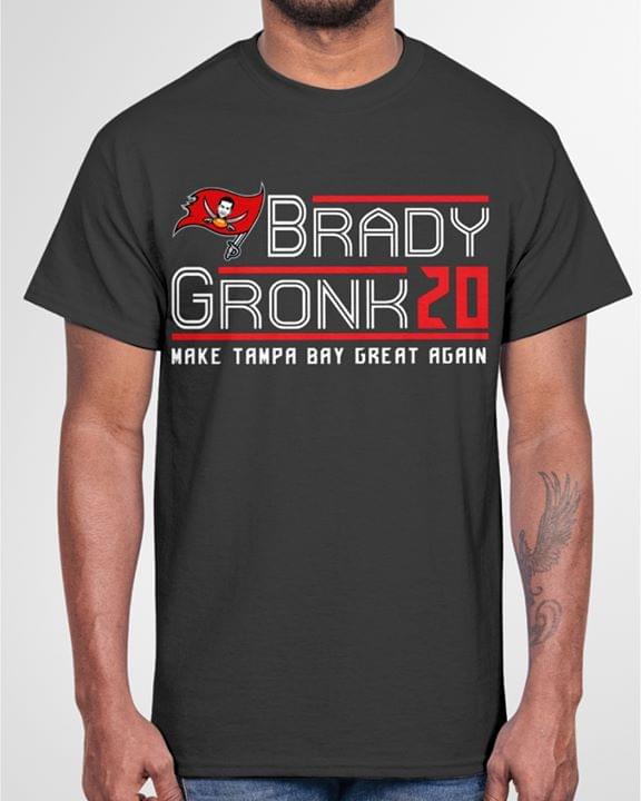 Brady Gronk 2020 Make Tampa Bay Great Again T-Shirt Brady Gronk 2020 Make Tampa Bay Great Again T-Shirt