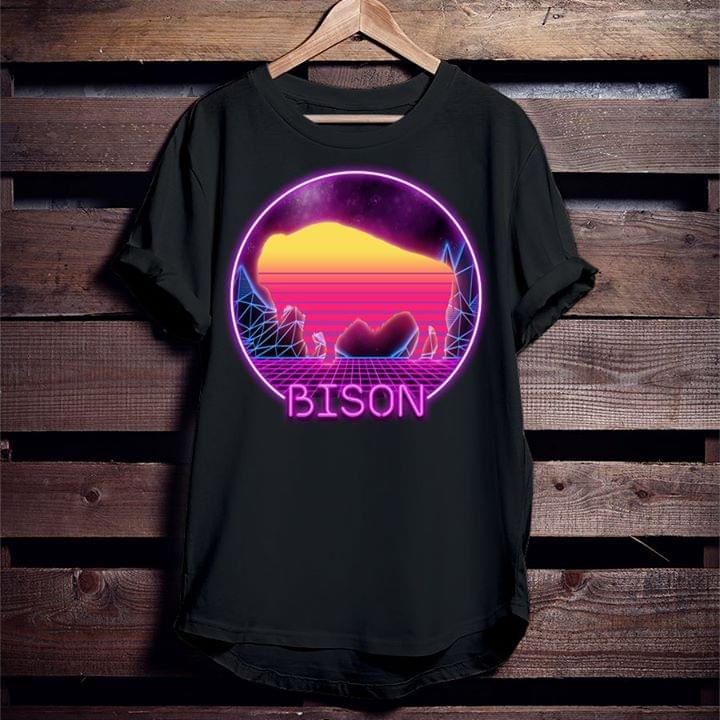 Bull Bison Pixal Style Shirt Bull Bison Pixal Style Shirt