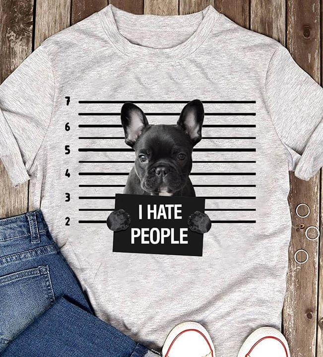 Bulldogs I Hate People Style Shirt Bulldogs I Hate People Style Shirt