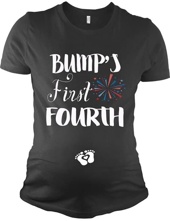 Bump's First Fourth Family Love Shirt Bump's First Fourth Family Love Shirt