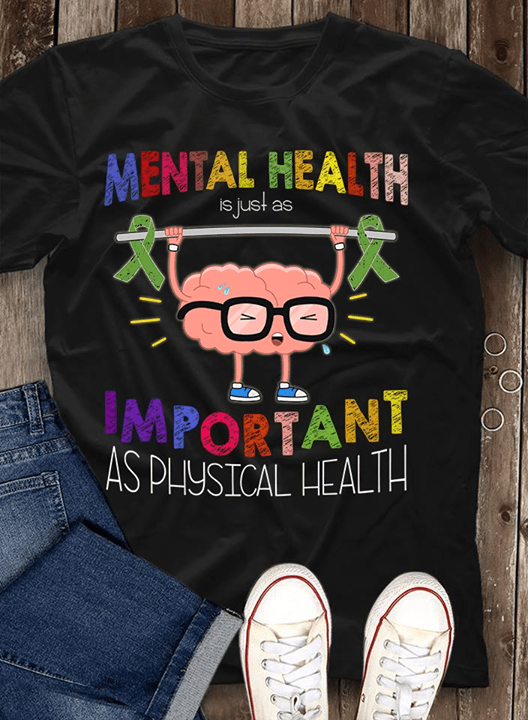 Cancer Glasses Brain Mental Health Is Just As Important As Physical Health Shirt Cancer Glasses Brain Mental Health Is Just As Important As Physical Health Shirt