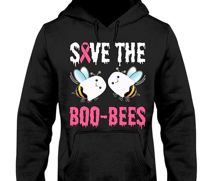 Cancer Save The Boo Bees Hoodie Cancer Save The Boo Bees Hoodie