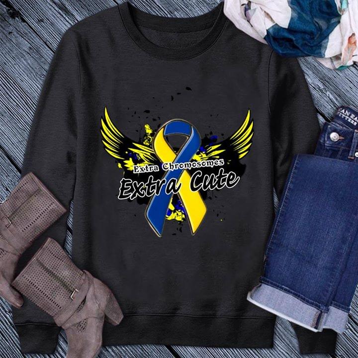 Cancer Yellow Wings Extra Chromosomes Extra Cute Shirt Cancer Yellow Wings Extra Chromosomes Extra Cute Shirt