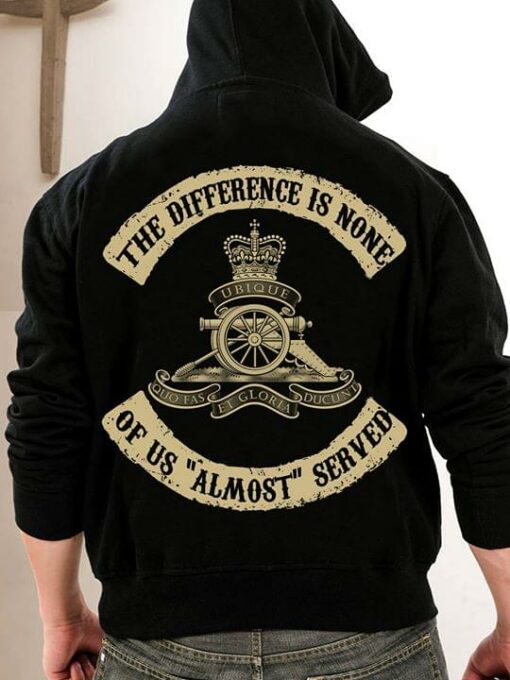 Canon And Crown The Difference Is None Of Us Almost Served Shirt (Back Side)