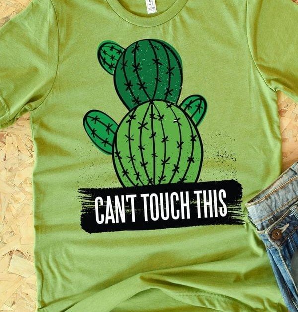 Can't Touch This Cartoon Cactus Shirt Can't Touch This Cartoon Cactus Shirt