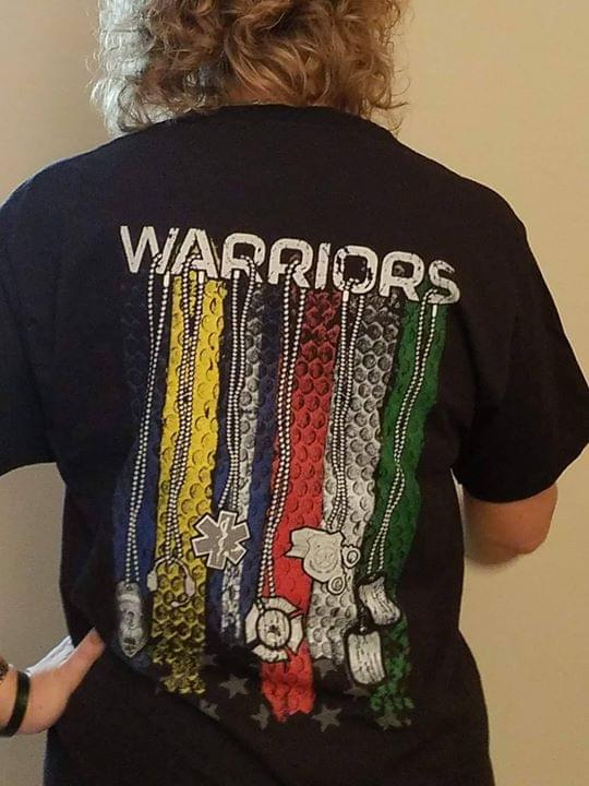 Career Real Warrior Shirt (Back Side) Career Real Warrior Shirt (Back Side)