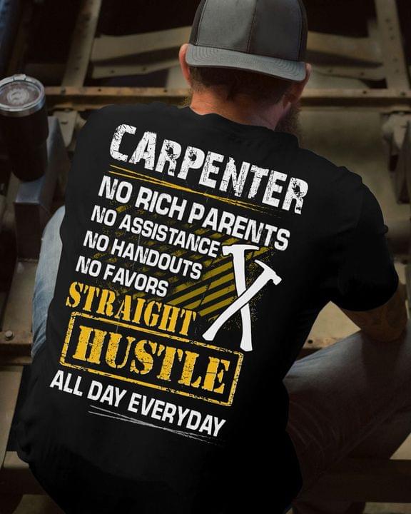Carpenter Straight Hustle Job Shirt (Back Side) Carpenter Straight Hustle Job Shirt (Back Side)