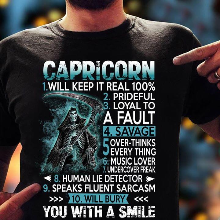 Carpricorn 1 Will Keep It Real 100 2 Prideful 3 Loyal To A Fault 4 Savage Shirt Carpricorn 1 Will Keep It Real 100 2 Prideful 3 Loyal To A Fault 4 Savage Shirt