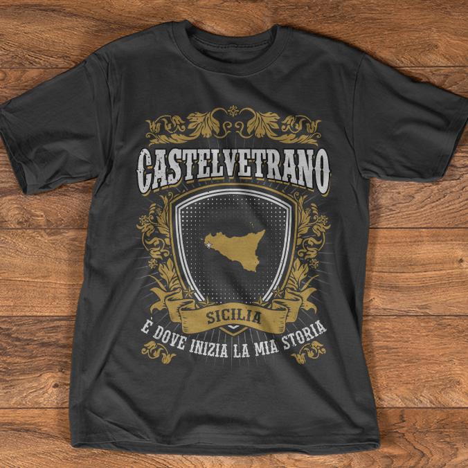 Castelvetrano Sicilia E Dove Inizia La Mia Storia Shirt Castelvetrano Sicilia E Dove Inizia La Mia Storia Shirt