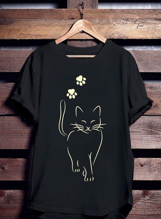 Cat Footprint Animal Shirt Cat Footprint Animal Shirt