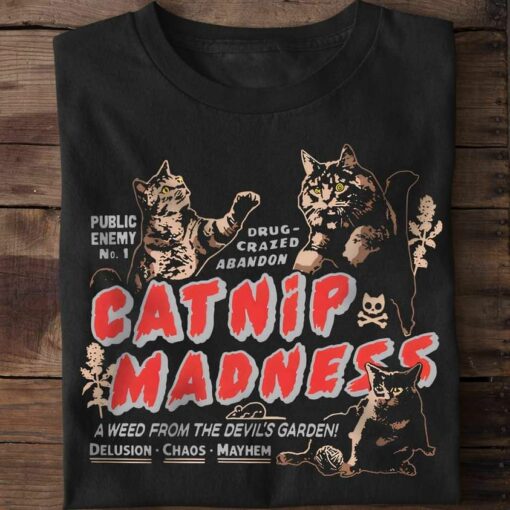 Cat Nip Madness Public Enemy, Cat Team Shirt