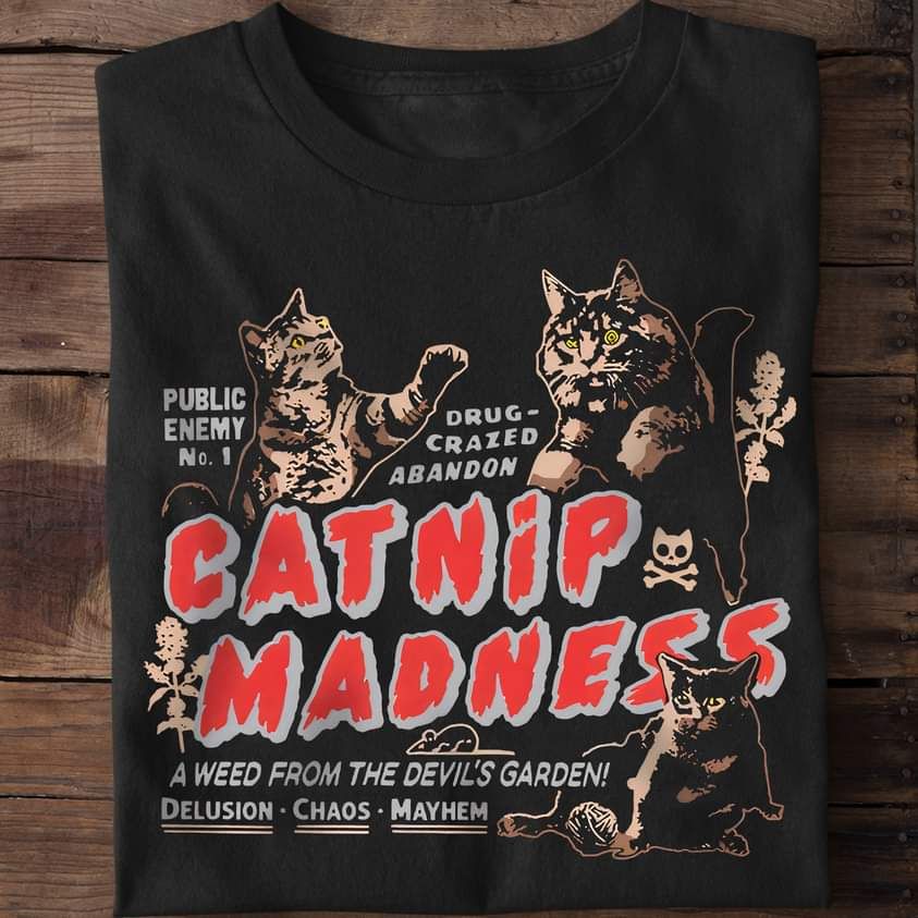 Cat Nip Madness Public Enemy, Cat Team Shirt Cat Nip Madness Public Enemy, Cat Team Shirt