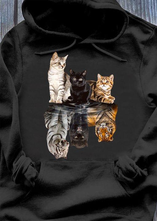 Cats Lions Animal Reflection Shirt Cats Lions Animal Reflection Shirt