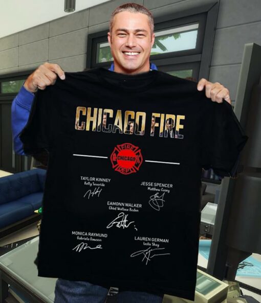 Chicago Fire Taylor Kinney Jesse Spencer Shirt