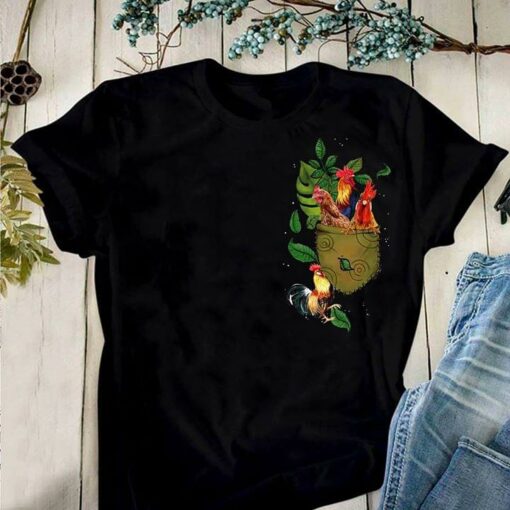 Chicken And Green Leafs House Shirt