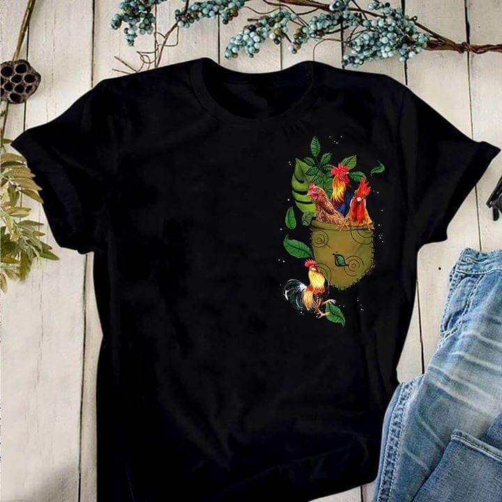 Chicken And Green Leafs House Shirt Chicken And Green Leafs House Shirt