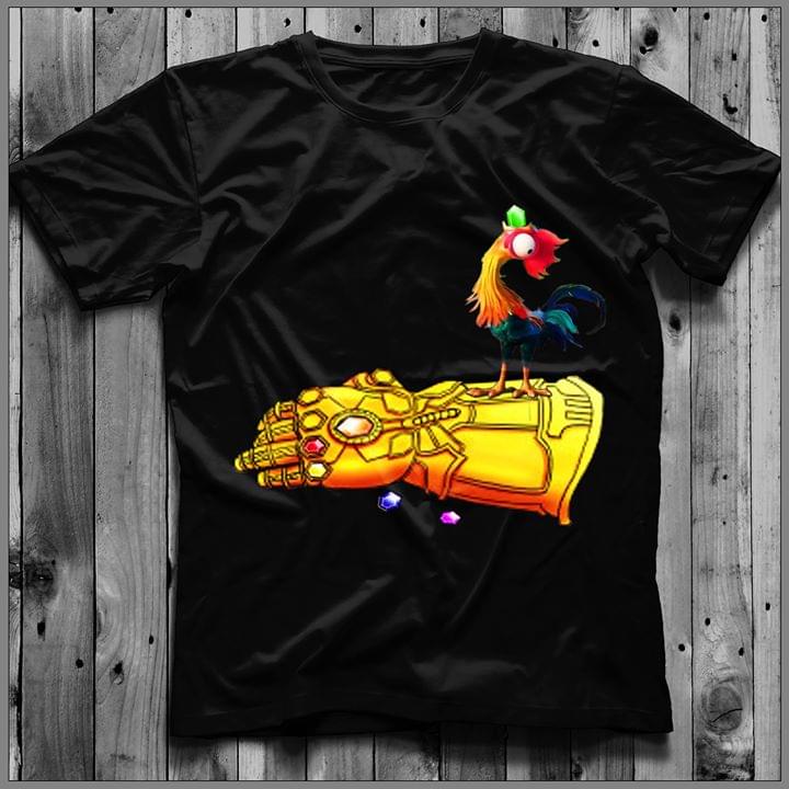 Chicken Destroying The Infinity Gauntlet Shirt Chicken Destroying The Infinity Gauntlet Shirt
